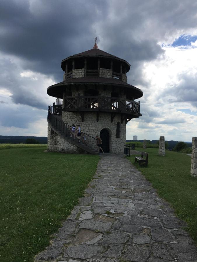 Agroturystyka "Pod Bluszczem" Krasnobrod Bagian luar foto