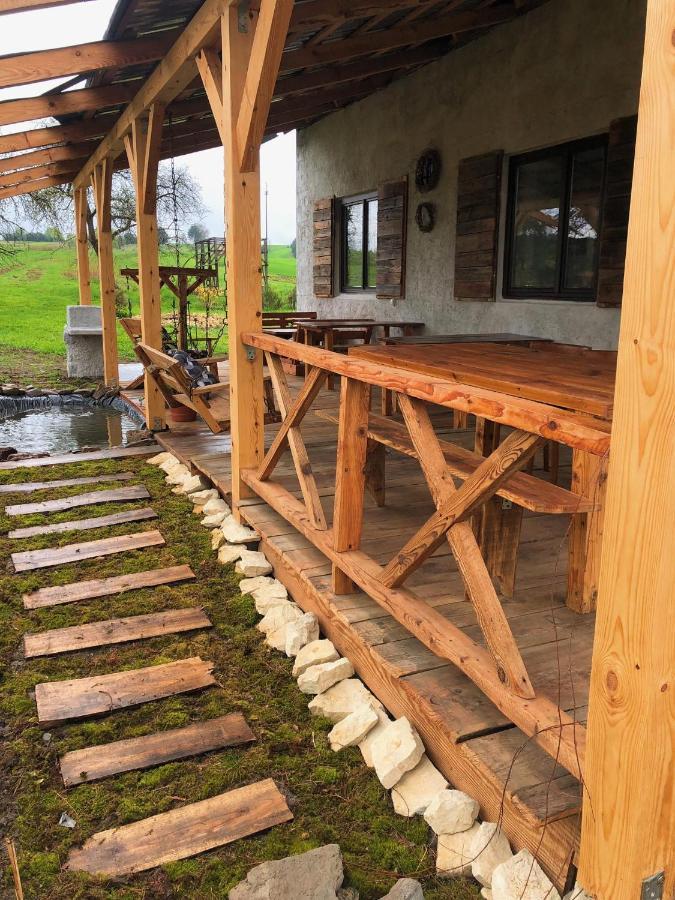 Agroturystyka "Pod Bluszczem" Krasnobrod Bagian luar foto