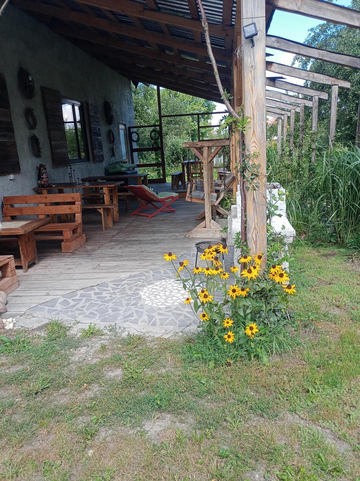 Agroturystyka "Pod Bluszczem" Krasnobrod Bagian luar foto